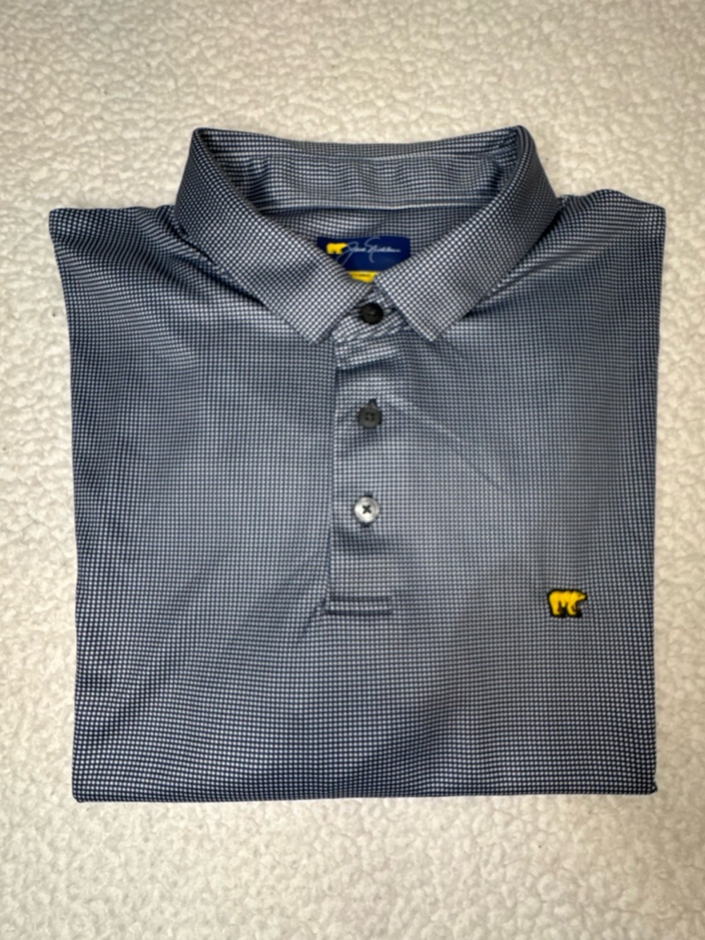 Jack Nicklaus Golden Bear Men's Short Sleeve Golf Polo Shirt Size XL